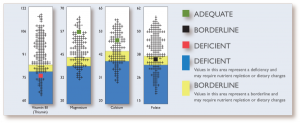 Spectracell micronutrient report element